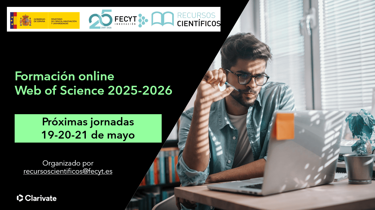 I Ciclo Formación Online Web of Science (19-21 de mayo 2026)