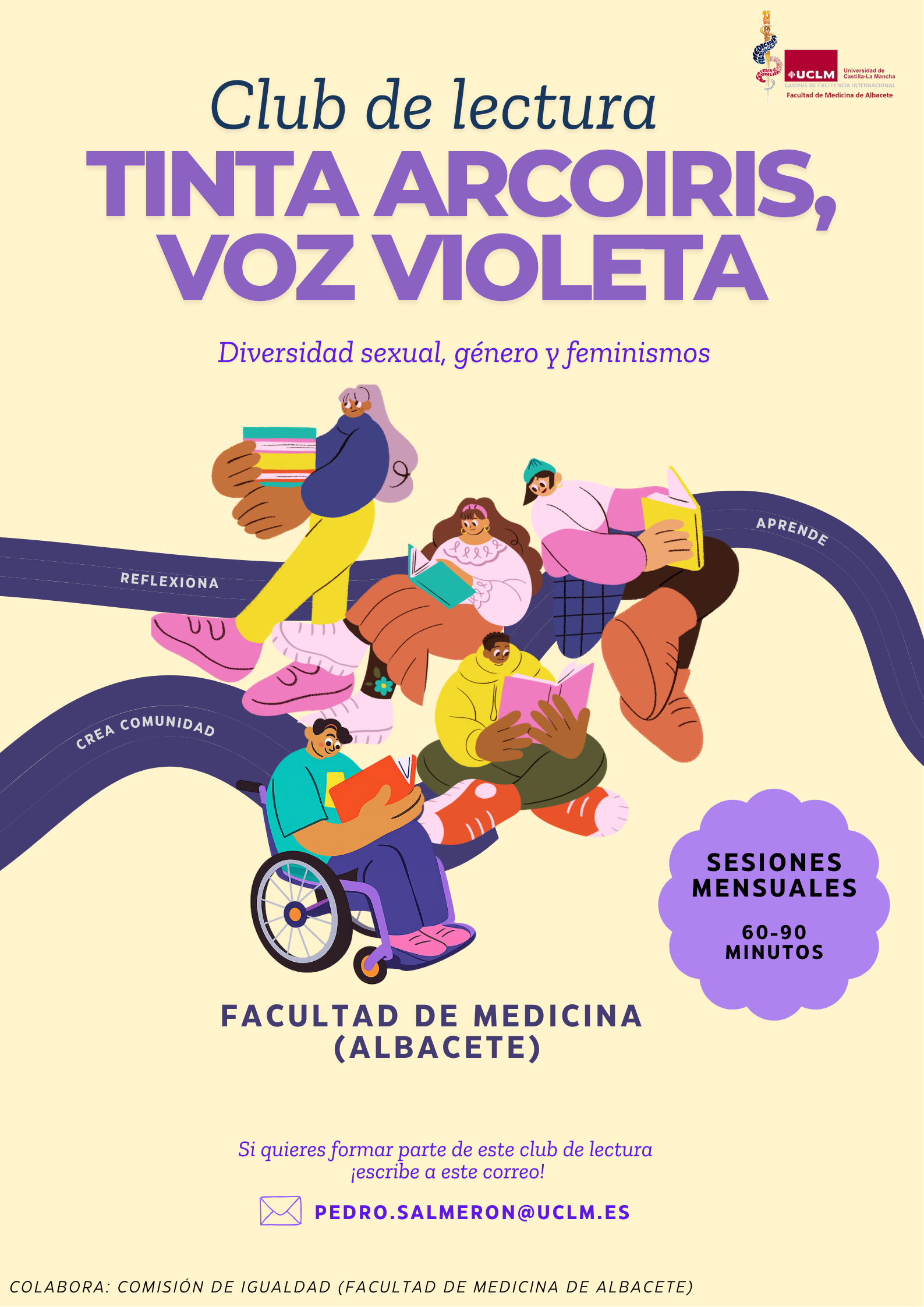 CLUB LECTURA TINTA ARCO IRIS VOZ VIOLETA