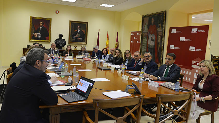 Pleno ordinario del Consejo Social de la UCLM en el Campus de Ciudad Real