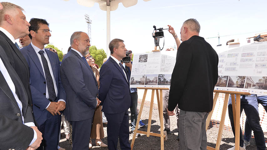 Colocación de la primera piedra del Campus Biosanitario de Ciudad Real.