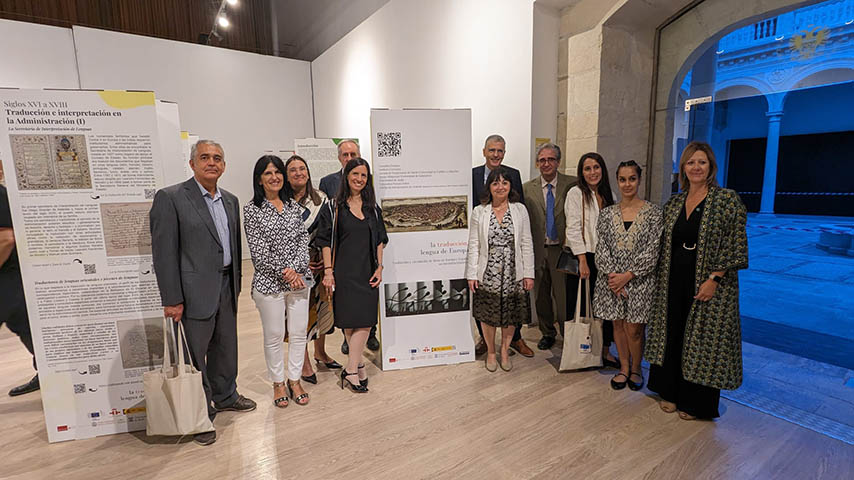 Opening of the exhibition at University of Granada