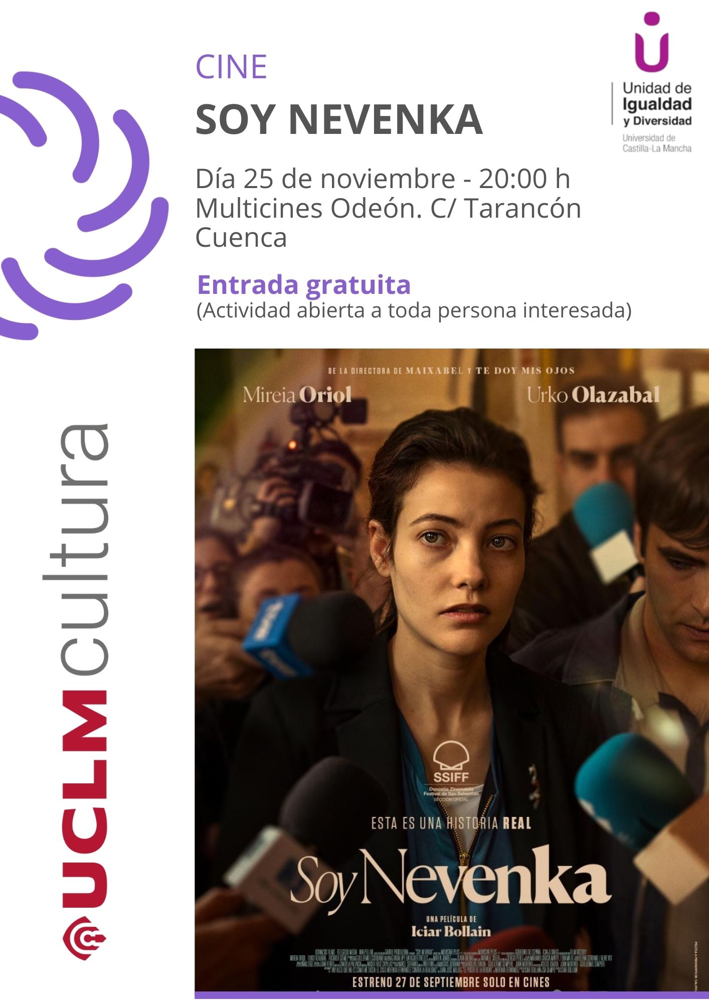 Cartel general de las películas proyecta