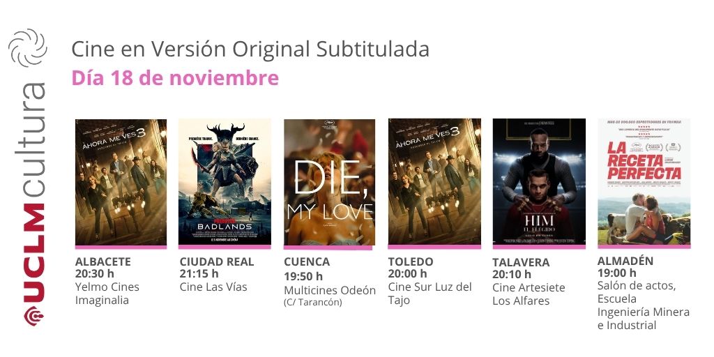 Cartel general de las películas proyecta