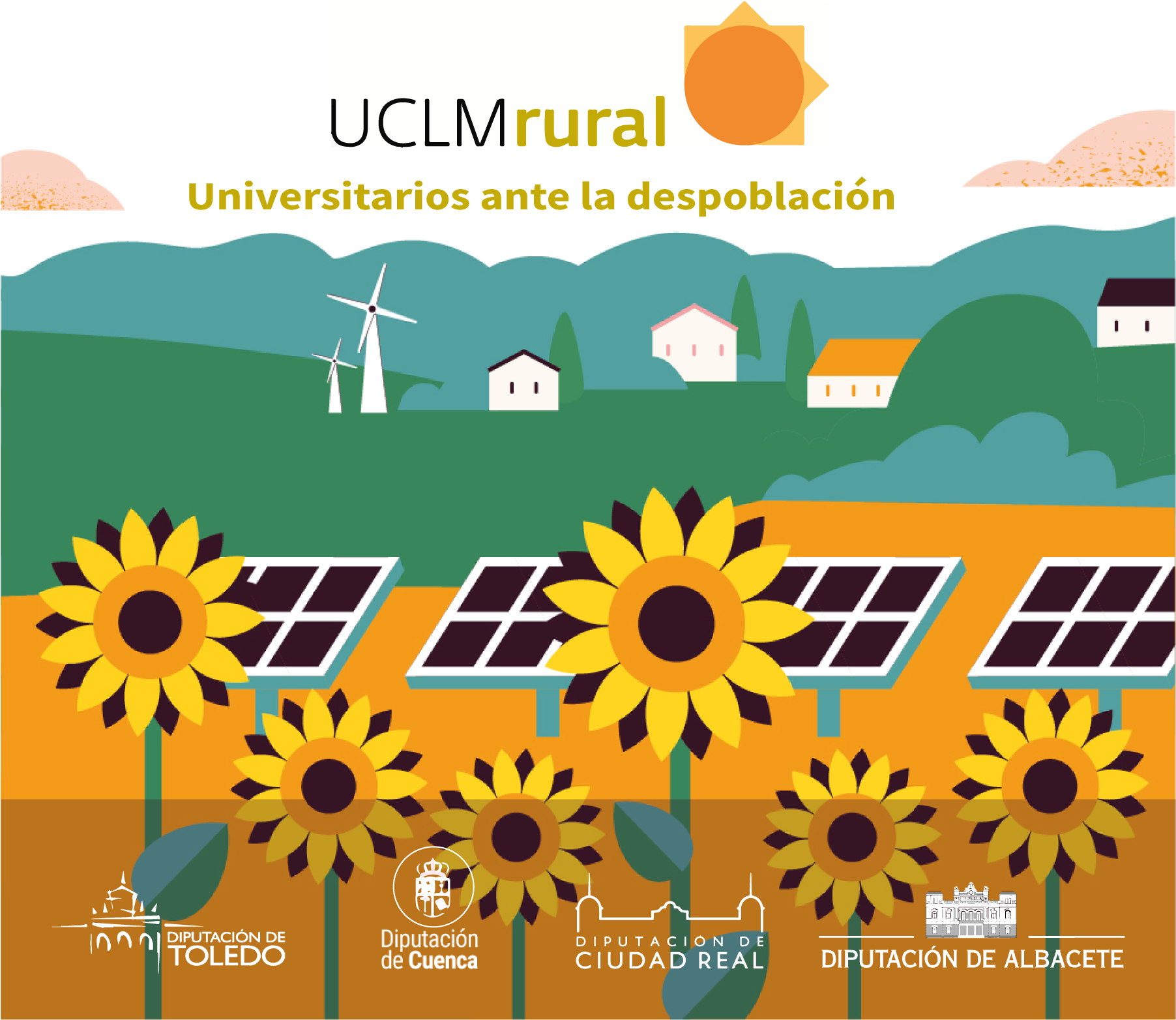 Logo convocatoria UCLM Rural 2022